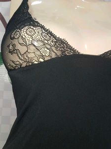 (1416)Black Lace Bodysuit
