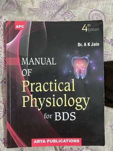 Manual of Practical Physiology for BDS 4th Ed