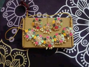Beautiful Ethnic Jewelry Set for Girls