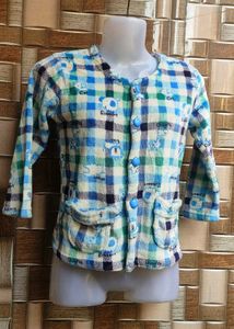 Cute Kids Checkered Sweater