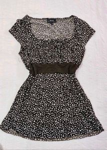 Chic Polka Dot Mini Dress