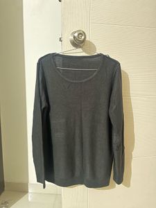 Classic Charcoal Long Sleeve Top
