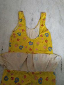 Cute Yellow Strawberry Swimsuit