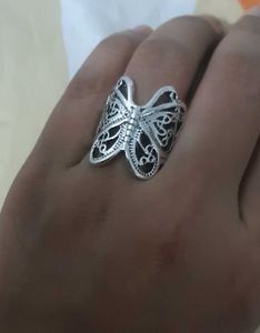 Intricate Butterfly Ring