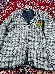 Plaid Blazer