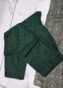 Elegant Green Kurta Set with Embellishments3XL