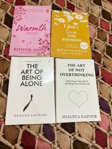 Lot of 4 Books - Self Help & Fiction