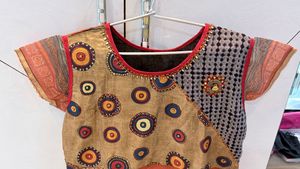 Unique Patchwork Kurta