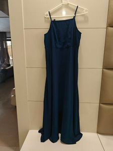 Elegant Teal Maxi Dress