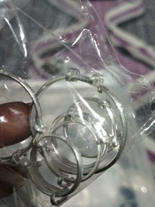 Gota chandi Toe ring set