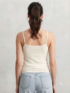 Cream Spaghetti Strap Camisole