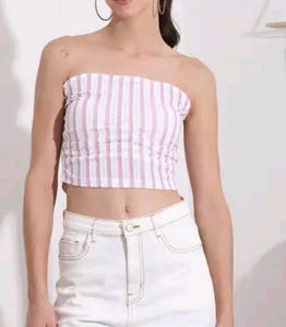 Striped Tube Top
