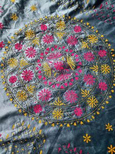 Ravishing Kantha Work Saree