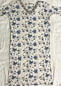 Floral Print Salwar Kameez