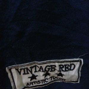 Vintage blue 💙Artistic Top