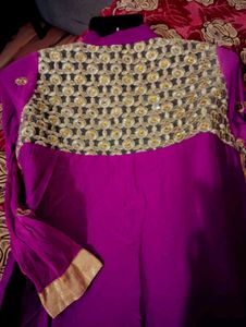 Embroidery Kurta With Churidar Size Issues