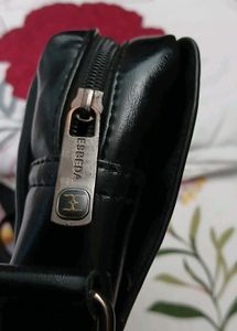 Stylish Men's Black Crossbody Bag