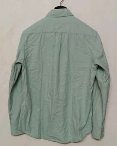 Men's Mint Green Button-Up Shirt