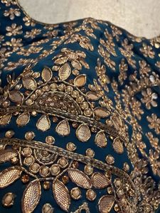 Stunning Teal Lehenga Choli