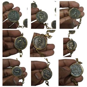 Vintage 1960s Antiqued Brass Greco-Roman 50 CM