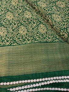 printed saree soft material