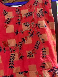 Beautiful Pink Ethnic Gown