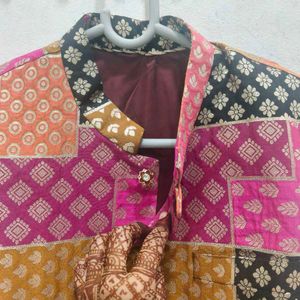 multicolored men's jacket