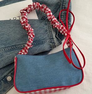 Savana Cute Gingham Cherry Shoulder Bag