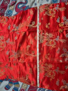 Red Chinese Style Dragon Dress