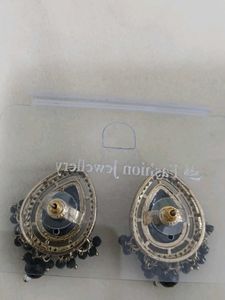 Elegant Black Stone Earrings