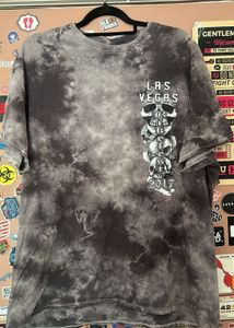 Las Vegas Skull Tie-Dye T-Shirt