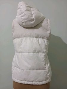 Authentic White Vintage Nike Puffer  Jacket
