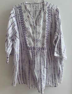 Diza / Westside -  Tie-Dye White Kurta