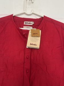 Men's Red Kurta