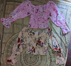 Flora Printed Crop Top