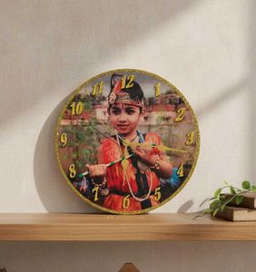 Personalized Photo Wall Clock