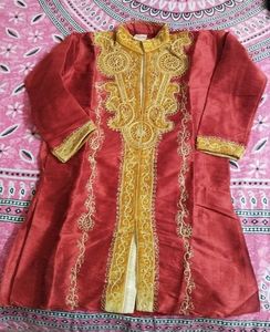 Boys Red Punjabi