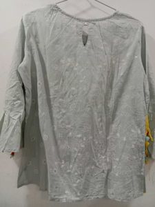 Stylish Bell Sleeve Blouse with Tassels