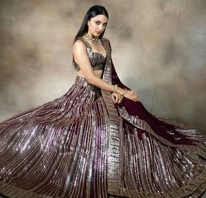 Stunning Sequin Lehenga Choli