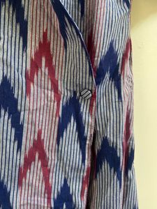 Ikkat Ethnic Tie Up Dress