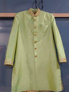 Men's Green Sherwani Kurta