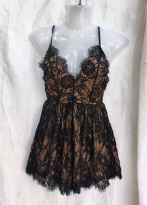 Black Lace playsuit