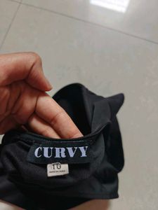 Sleek Black Cut-Out Mock Neck Crop Top