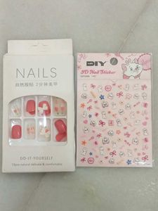 DIY Nails & Stickers Set