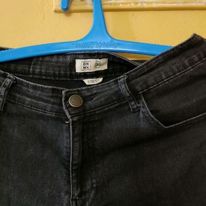 DNMX BLACK DENIM JEANS