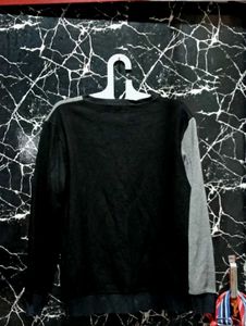 Stylish Color Block V-Neck Sweater