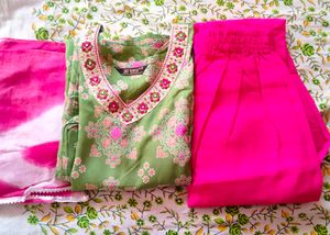 New With Tag Xxl Size Kurta Set.