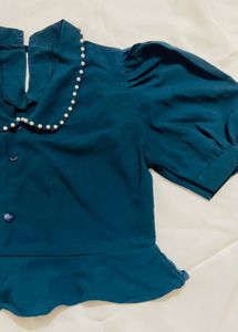 Peplum Crop Top