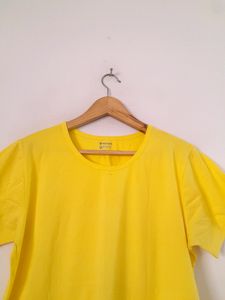 Yellow Casual T-Shirt (Women's)