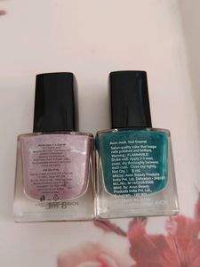 Avon Mark Gel Shine Combo 2 Big Nail Paints